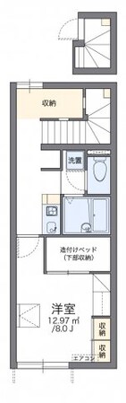 レオパレス九日市の物件間取画像